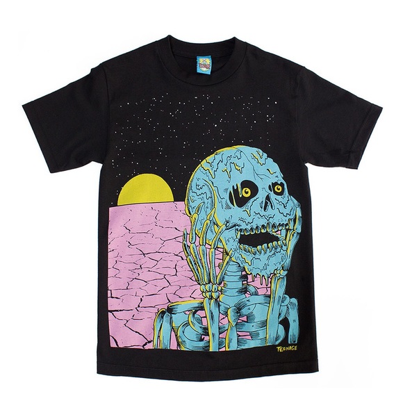 Teenage Tops - Teenage rare MELTDOWN tee like new bored teenager